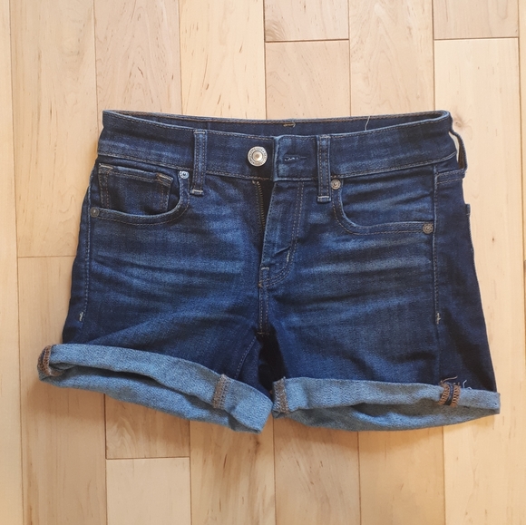 EUC Denim Midi Shorts - Picture 4 of 7
